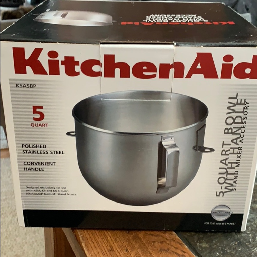 Kitchen Aid bowl K5ASBP new in box